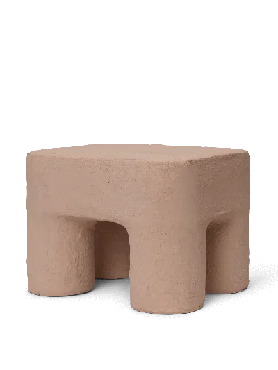 Ferm Living Podo Stool In Brown
