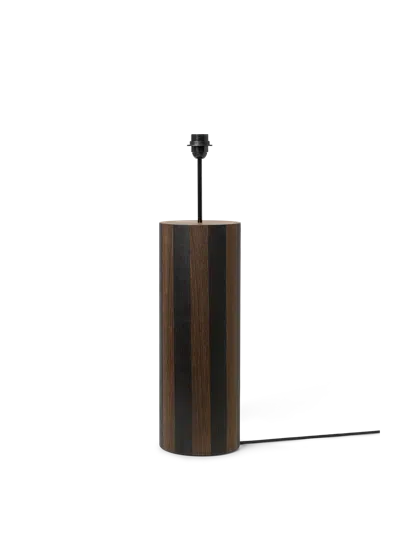 Ferm Living Post Floor Lamp Base In Brown