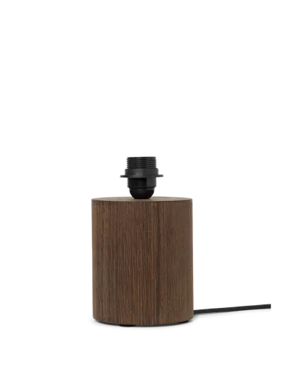 Ferm Living Post Table Lamp Base In Brown