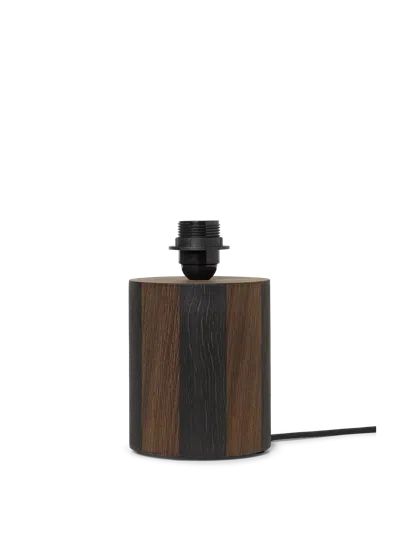 Ferm Living Post Table Lamp Base In Brown