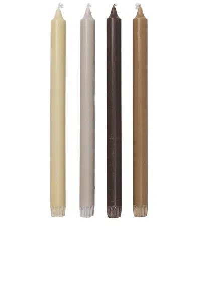 Ferm Living Pure Candles Set Of 4
