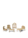 Ferm Living Rattan Dollhouse Furniture