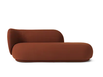 Ferm Living Rico Divan L In Brown