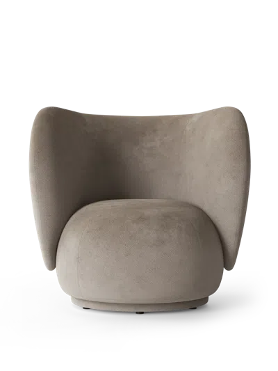 Ferm Living Rico Lounge Chair In Brown