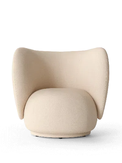 Ferm Living Rico Lounge Chair In Neutral