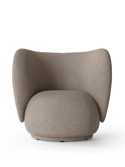 Ferm Living Rico Lounge Chair In Neutral