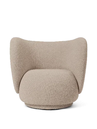 Ferm Living Rico Lounge Chair In Neutral