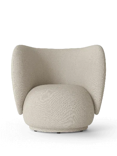 Ferm Living Rico Lounge Chair In Gray