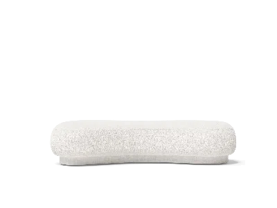 Ferm Living Rico Lounger Ottoman In Neutral