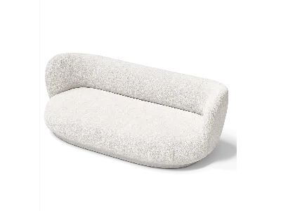 Ferm Living Rico Lounger Sofa In White