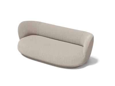 Ferm Living Rico Lounger Sofa In Gray