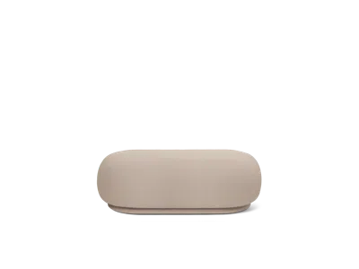Ferm Living Rico Ottoman In Neutral
