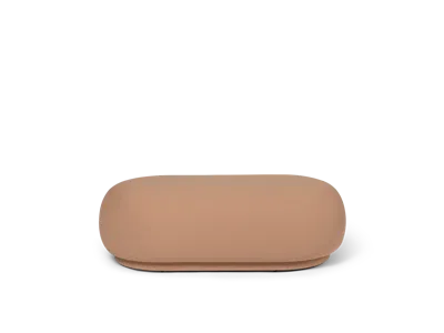 Ferm Living Rico Ottoman In Brown