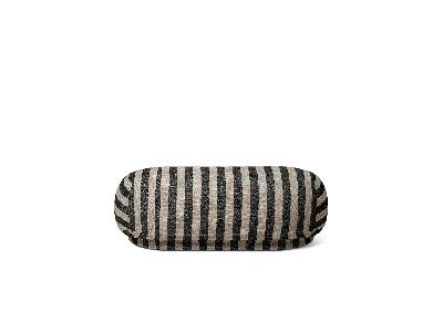 Ferm Living Rico Ottoman In Black