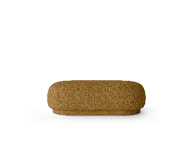 Ferm Living Rico Ottoman In Brown