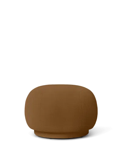 Ferm Living Rico Pouf In Brown