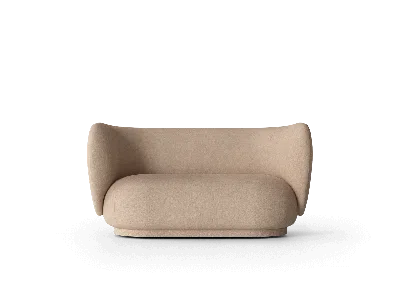 Ferm Living Rico Sofa 2 In Brown
