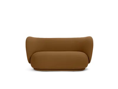 Ferm Living Rico Sofa 2 In Brown