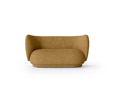 Ferm Living Rico Sofa 2 In Brown