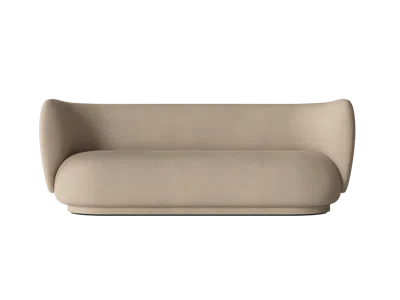 Ferm Living Rico Sofa 3 In Brown