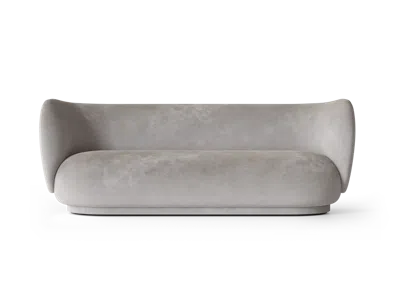 Ferm Living Rico Sofa 3 In Gray