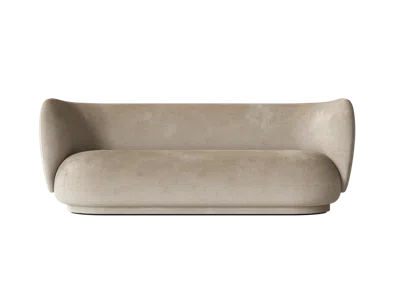 Ferm Living Rico Sofa 3 In Brown