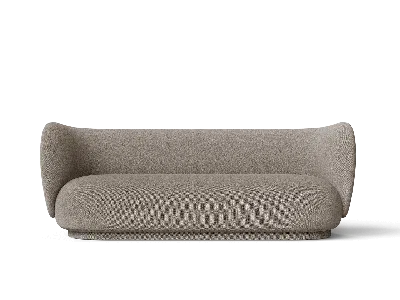 Ferm Living Rico Sofa 3 In Gray