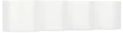 Ferm Living Ripple Low Glasses Set, 4 Pcs In Frosted