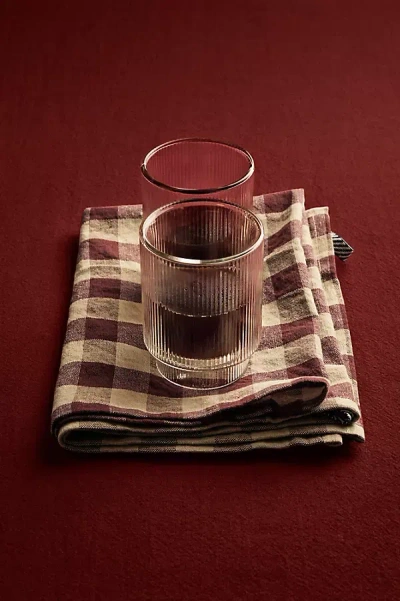 Ferm Living Ripple Thermal Glasses, Set Of 2 In Transparent