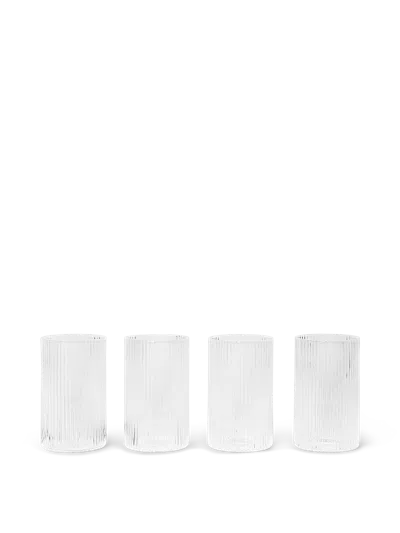Ferm Living Ripple Verrines In White