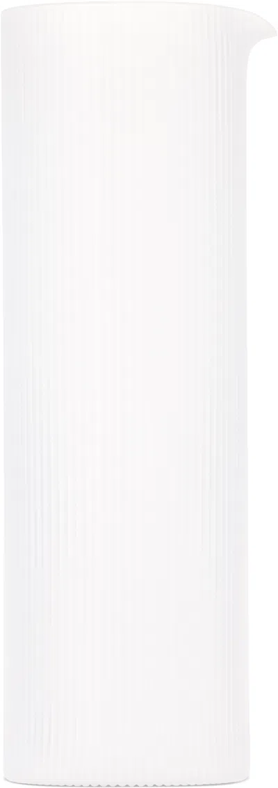 Ferm Living Ripple Water Jug In White