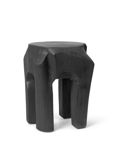 Ferm Living Root Stool In Black