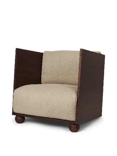 Ferm Living Rum Lounge Chair In Brown