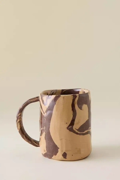 Ferm Living Ryu Mug In Brown