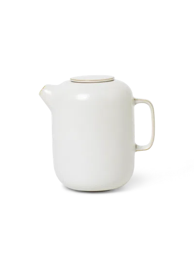 Ferm Living Sekki Coffee Pot In White