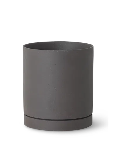 Ferm Living Sekki Pot In Black