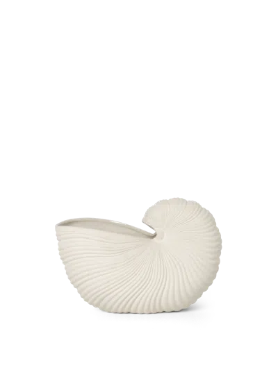 Ferm Living Shell Pot In Neutral
