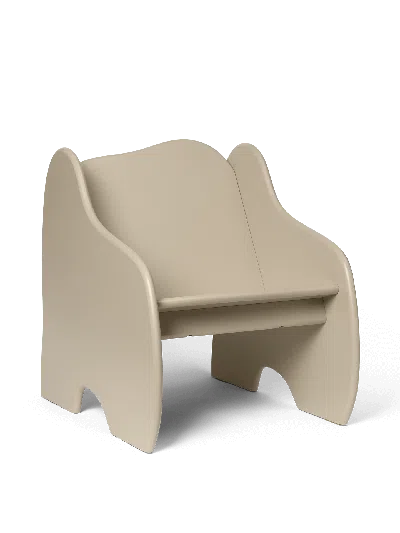 Ferm Living Slope Lounge Chair In Neutral