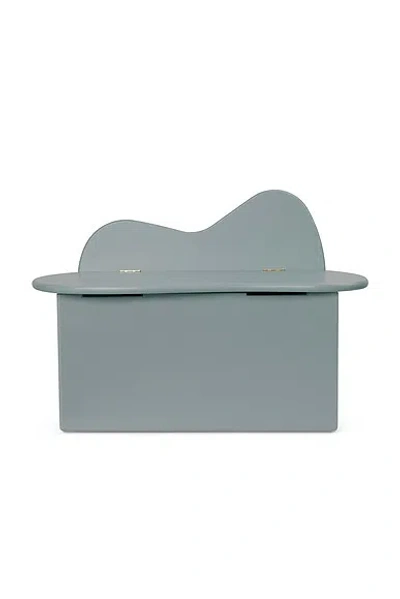Ferm Living Slope Storage Bench In Blue