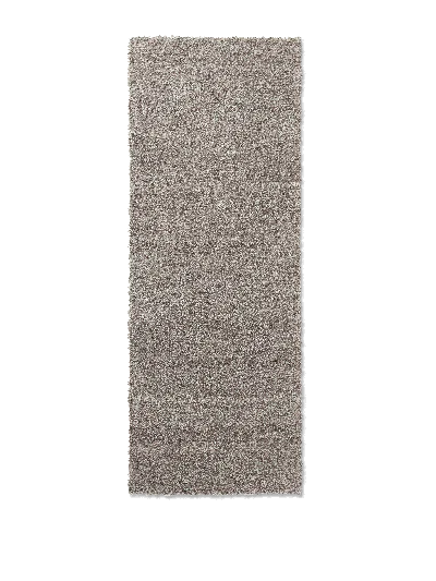 Ferm Living Slub Bouclé Runner In Gray