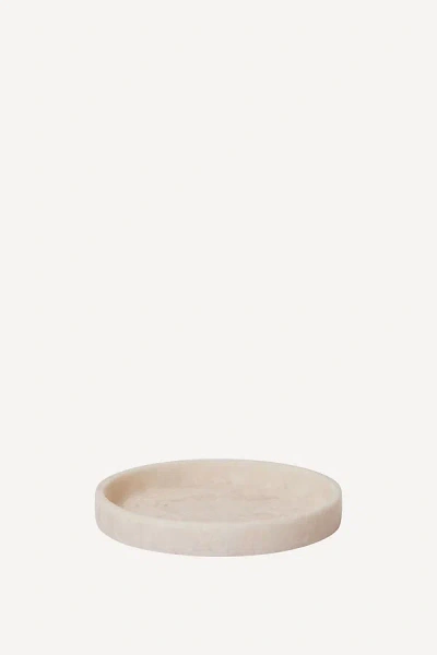 Ferm Living Small Round Mist Tray In Nude
