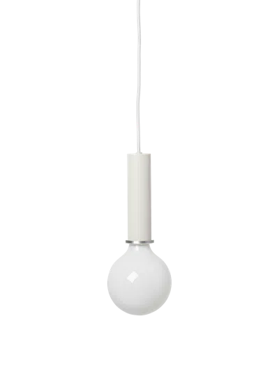 Ferm Living Socket Pendant High In White