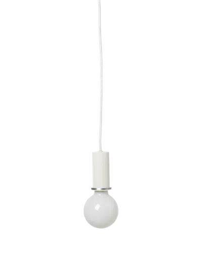 Ferm Living Socket Pendant Low In White