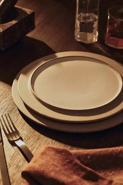 Ferm Living Sonae Stoneware Reversible Side Plates, Set Of 2 In Neutral