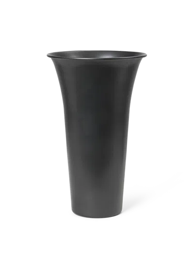Ferm Living Spun Alu Vase In Black