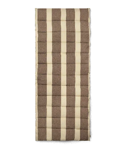 Ferm Living Strand Quilted Mattress In Brown