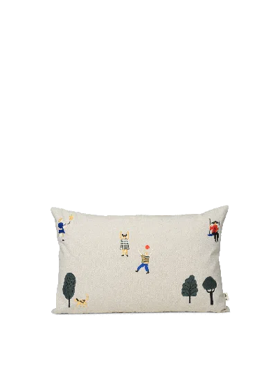 Ferm Living The Park Cushion In White