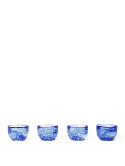 Ferm Living Tinta Egg Cups In Blue