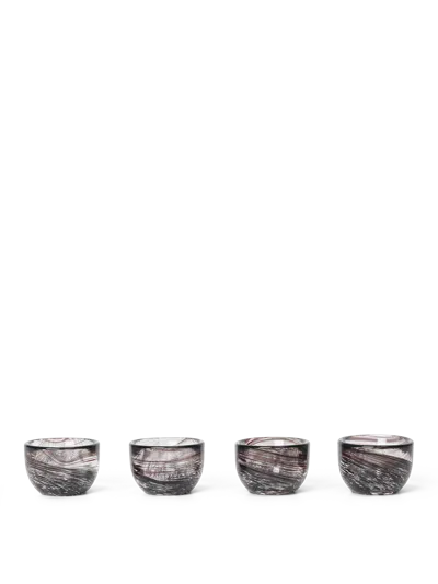 Ferm Living Tinta Egg Cups In Gray