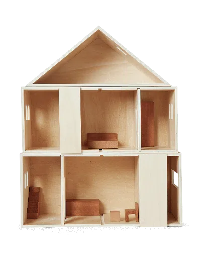 Ferm Living Toro Stackable House In Brown